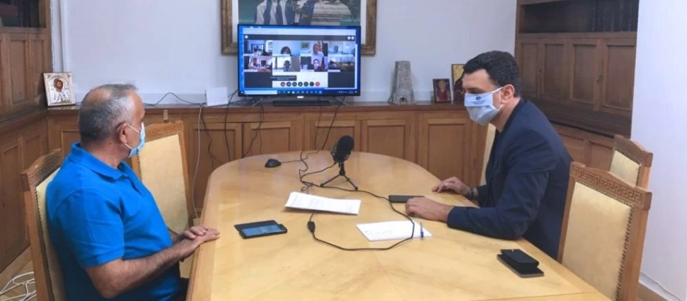 Β.Κικίλιας: Τηλεδιάσκεψη με υπουργούς υγείας Βαλκανίων για τον κορωνοϊό